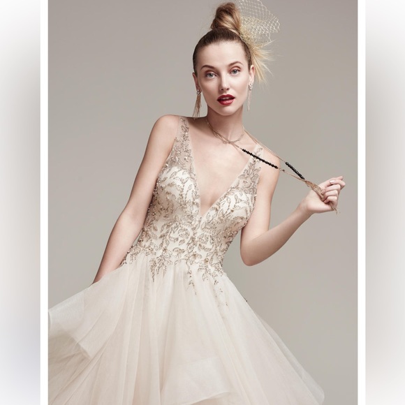 Sottero and Midgely by Maggie Sottero Wedding Dress
Style Amelie-6SR861 - Picture 3 of 15